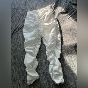 SHEIN | White Parachute Pants